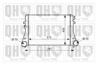 QUINTON HAZELL qic107 -  Интеркулер